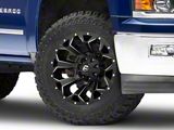 Fuel Wheels Assault Satin Black Milled 6-Lug Wheel; 20x10; -22mm Offset (25-26 4Runner)