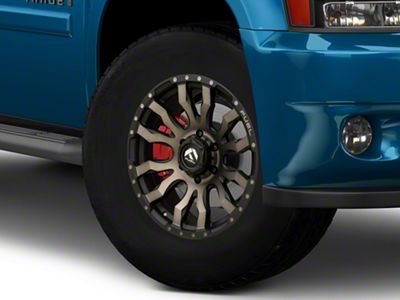 Fuel Wheels Blitz Matte Black Double Dark Tint 6-Lug Wheel; 18x9; 20mm Offset (25-26 4Runner)