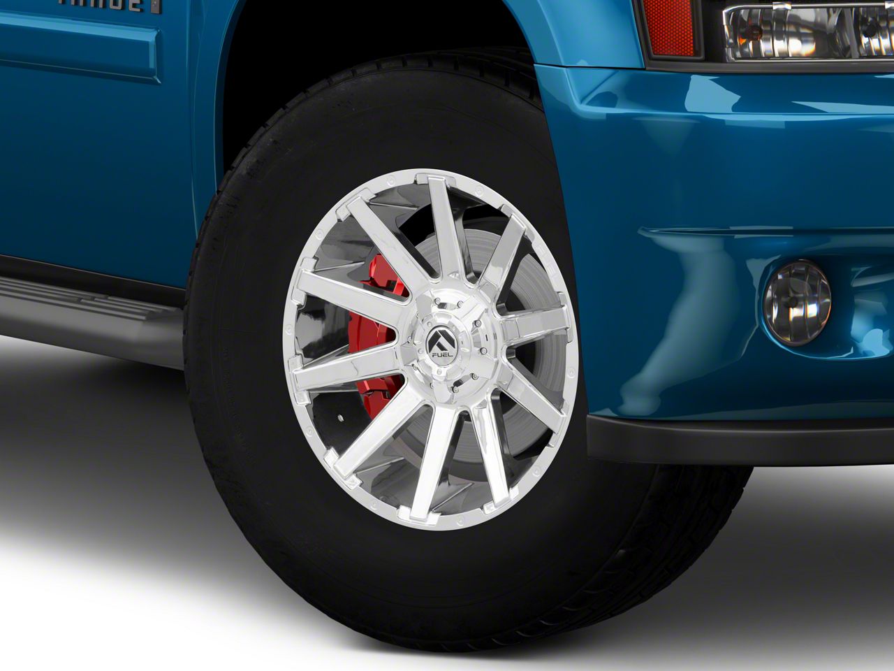 Fuel Wheels Toyota 4-Runner Contra Chrome 6-Lug Wheel; 18x9; -12mm ...
