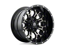 Fuel Wheels Crush Gloss Machined Double Dark Tint 6-Lug Wheel; 17x9; 1mm Offset (25-26 4Runner)