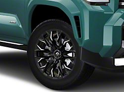 Fuel Wheels Flame Gloss Black Milled 6-Lug Wheel; 20x9; 20mm Offset (25-26 4Runner)