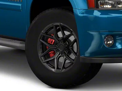 Fuel Wheels Flux Blackout 6-Lug Wheel; 18x9; 30mm Offset (25-26 4Runner)