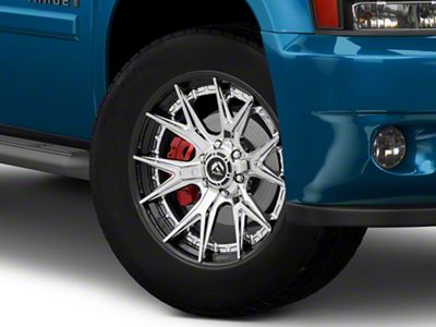 Fuel Wheels Fusion Forged Catalyst Chrome with Gloss Black Lip 6-Lug Wheel; 20x10; -18mm Offset (25-26 4Runner)
