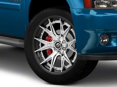 Fuel Wheels Fusion Forged Catalyst Chrome with Gloss Black Lip 6-Lug Wheel; 22x10; -18mm Offset (25-26 4Runner)