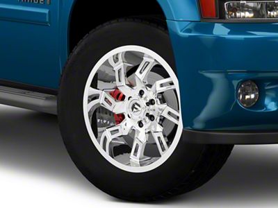 Fuel Wheels Lockdown Chrome 6-Lug Wheel; 20x10; -18mm Offset (25-26 4Runner)