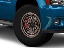 Fuel Wheels Nitro Matte Bronze 6-Lug Wheel; 17x9; -12mm Offset (25-26 4Runner)