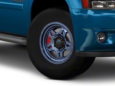 Fuel Wheels Oxide Dark Blue 6-Lug Wheel; 17x9; -38mm Offset (25-26 4Runner)