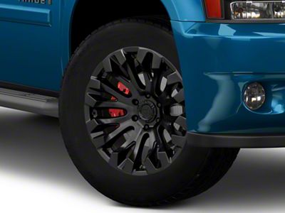 Fuel Wheels Quake Blackout 6-Lug Wheel; 20x10; -18mm Offset (25-26 4Runner)