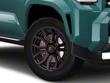 Fuel Wheels Rage Gloss Black Red Tinted 6-Lug Wheel; 20x9; 1mm Offset (25-26 4Runner)