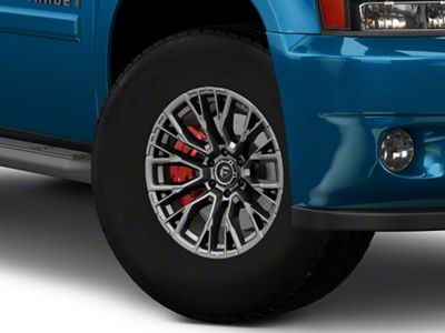 Fuel Wheels Rebar Matte Gunmetal 6-Lug Wheel; 17x9; -12mm Offset (25-26 4Runner)