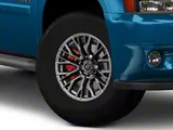 Fuel Wheels Rebar Matte Gunmetal 6-Lug Wheel; 17x9; 1mm Offset (25-26 4Runner)