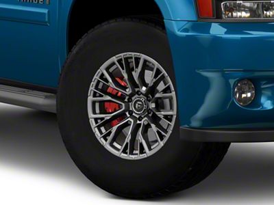 Fuel Wheels Rebar Matte Gunmetal 6-Lug Wheel; 17x9; 1mm Offset (25-26 4Runner)