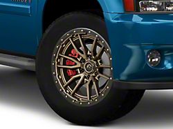 Fuel Wheels Rebel Matte Bronze 6-Lug Wheel; 20x9; 1mm Offset (25-26 4Runner)