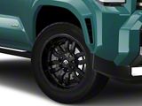 Fuel Wheels Sledge Matte Black with Gloss Black Lip 6-Lug Wheel; 20x12; -45mm Offset (25-26 4Runner)