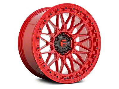 Fuel Wheels Trigger Candy Red 6-Lug Wheel; 17x9; -12mm Offset (25-26 4Runner)