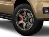 Fuel Wheels Beast Matte Black Double Dark Tint 6-Lug Wheel; 18x9; 19mm Offset (03-09 4Runner)