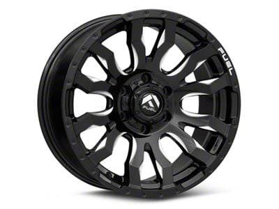 Fuel Wheels Blitz Gloss Black Milled 6-Lug Wheel; 18x9; 20mm Offset (03-09 4Runner)
