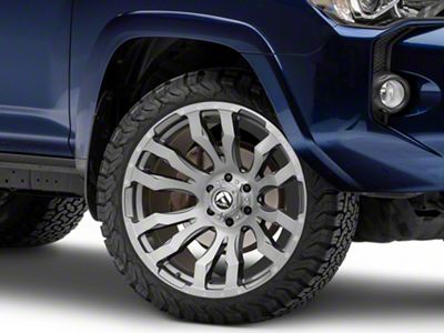 Fuel Wheels Blitz Platinum Brushed Gunmetal 6-Lug Wheel; 22x12; -44mm Offset (10-24 4Runner)