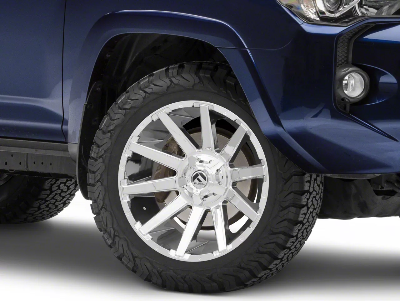 Fuel Wheels Toyota 4-Runner Contra Chrome 6-Lug Wheel; 20x10; -19mm ...