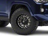 Fuel Wheels Crush Gloss Machined Double Dark Tint 6-Lug Wheel; 17x9; -12mm Offset (10-24 4Runner)