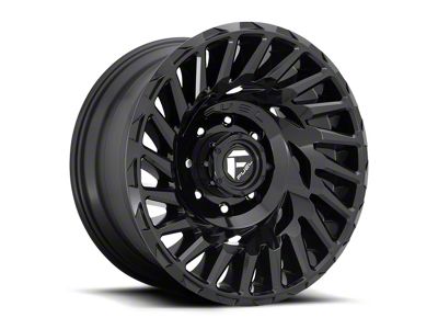 Fuel Wheels Cyclone Gloss Black 6-Lug Wheel; 20x10; -18mm Offset (10-24 4Runner)