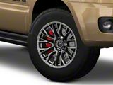 Fuel Wheels Rebar Matte Gunmetal 6-Lug Wheel; 17x9; 1mm Offset (03-09 4Runner)