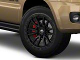 Fuel Wheels Rebel Matte Black 6-Lug Wheel; 20x9; 1mm Offset (03-09 4Runner)