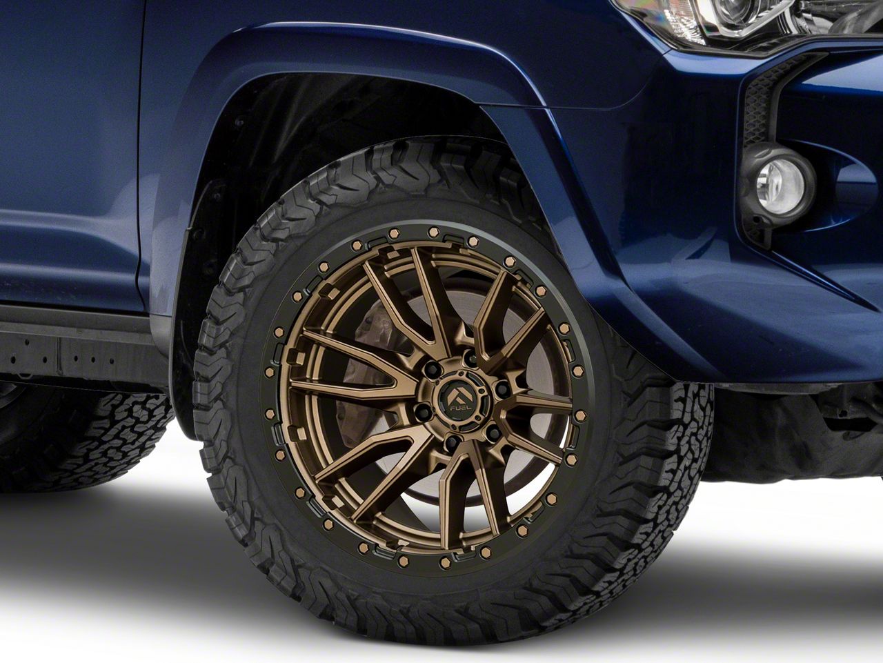Fuel Wheels Toyota 4-Runner Rebel Matte Bronze with Black
