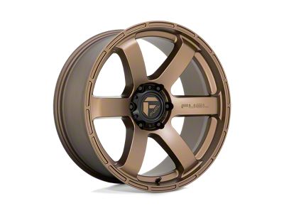 Fuel Wheels Rush Matte Bronze 6-Lug Wheel; 20x9; 1mm Offset (10-24 4Runner)
