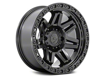 Fuel Wheels Syndicate Blackout 6-Lug Wheel; 17x9; 1mm Offset (03-09 4Runner)