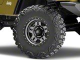 Fuel Wheels Anza Gun Metal Wheel; 17x8.5; -6mm Offset (97-06 Jeep Wrangler TJ)