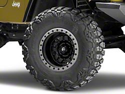 Fuel Wheels Anza Matte Black Wheel; 15x10; -43mm Offset (97-06 Jeep Wrangler TJ)