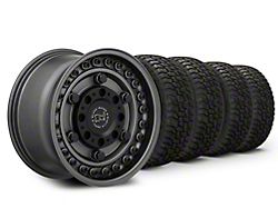 17x9 Black Rhino Armory & 37in Mickey Thompson All-Terrain Baja Boss A/T Tire Package (20-25 Jeep Gladiator JT)