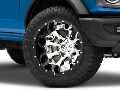 Fuel Wheels Assault Chrome 6-Lug Wheel; 20x12; -43mm Offset (21-25 Bronco, Excluding Raptor)