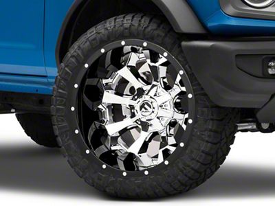 Fuel Wheels Assault Chrome 6-Lug Wheel; 22x12; -44mm Offset (21-25 Bronco, Excluding Raptor)