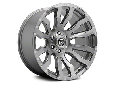 Fuel Wheels Blitz Platinum 6-Lug Wheel; 20x9; 20mm Offset (22-25 Bronco Raptor)