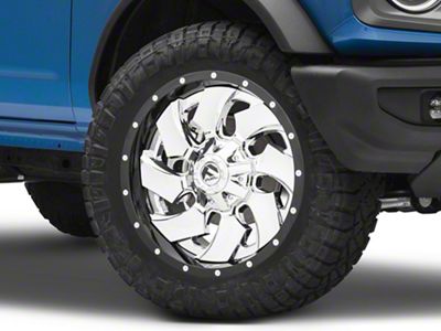 Fuel Wheels Cleaver Chrome 6-Lug Wheel; 20x9; 1mm Offset (22-25 Bronco Raptor)