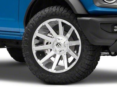 Fuel Wheels Contra Chrome 6-Lug Wheel; 20x10; -19mm Offset (21-25 Bronco, Excluding Raptor)