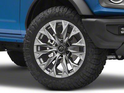 Fuel Wheels Flame Platinum 6-Lug Wheel; 20x9; 20mm Offset (22-25 Bronco Raptor)