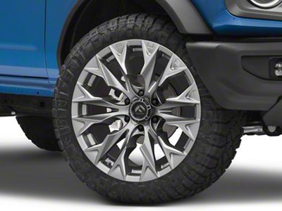 Fuel Wheels Flame Platinum 6-Lug Wheel; 22x12; -44mm Offset (21-25 Bronco, Excluding Raptor)