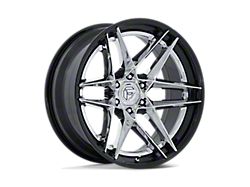 Fuel Wheels Flight Chrome with Gloss Black Lip 6-Lug Wheel; 20x9; 1mm Offset (22-26 Bronco Raptor)