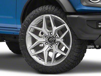Fuel Wheels Flux Platinum 6-Lug Wheel; 22x9.5; 20mm Offset (21-25 Bronco, Excluding Raptor)
