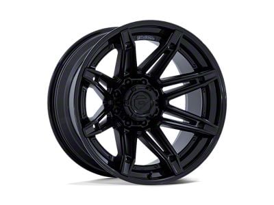 Fuel Wheels Fusion Forged Brawl Matte Black with Gloss Black Lip 6-Lug Wheel; 20x10; -18mm Offset (21-25 Bronco, Excluding Raptor)