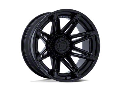 Fuel Wheels Fusion Forged Brawl Matte Black with Gloss Black Lip 6-Lug Wheel; 22x10; -18mm Offset (21-25 Bronco, Excluding Raptor)