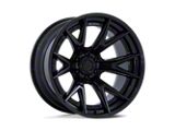 Fuel Wheels Fusion Forged Catalyst Matte Black with Gloss Black Lip 6-Lug Wheel; 20x9; 1mm Offset (22-26 Bronco Raptor)
