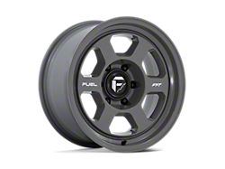 Fuel Wheels Hype Battleship Gray 6-Lug Wheel; 17x8.5; 10mm Offset (21-26 Bronco, Excluding Raptor)