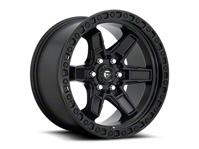 Fuel Wheels Kicker Matte Black 6-Lug Wheel; 20x9; 1mm Offset (22-25 Bronco Raptor)