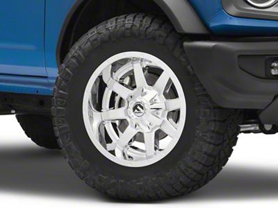 Fuel Wheels Maverick Chrome 6-Lug Wheel; 18x9; 1mm Offset (22-25 Bronco Raptor)