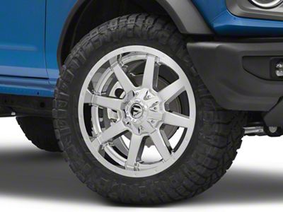 Fuel Wheels Maverick Chrome 6-Lug Wheel; 20x9; 1mm Offset (22-25 Bronco Raptor)
