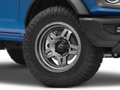 Fuel Wheels Oxide Matte Gunmetal 6-Lug Wheel; 18x9; 1mm Offset (22-25 Bronco Raptor)